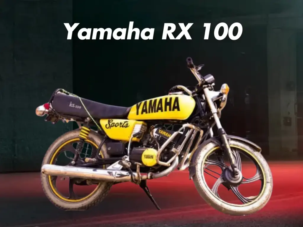 Yamaha RX 100 कीमत: उस समय की प्रीमियम बाइक